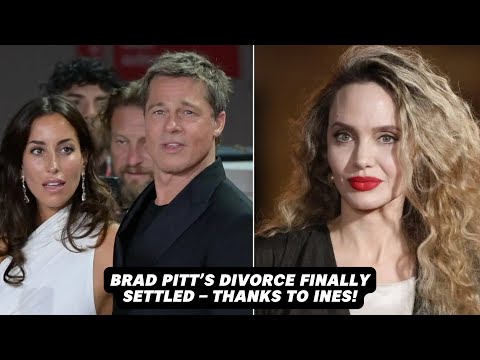 Brad Pitt Ends Divorce Drama with Ines de Ramon&#039;s Support | Hollywood Exclusive!