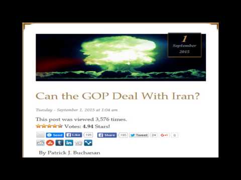 Patrick Buchanan: Can the GOP Be Trusted on Iran?