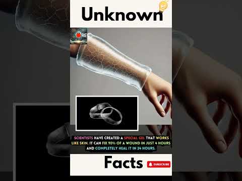 Revolutionary Hydrogel Heals Wounds in 24 Hours – Game-Changing Medical Breakthrough #unknownfacts