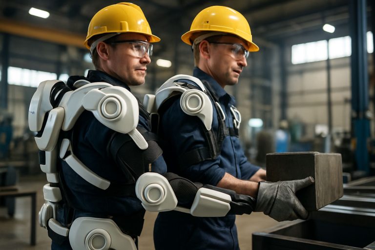 Exoskeletónová robotika pre priemyselnú pracovnú silu 2025: Trh rastie o 18% CAGR uprostred boomu automatizácie